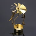 thumbnail image 2 of CIYISON Romantic Candlestick Rotating Spinning Carousel Tea Light Candle Holder Home, 2 of 20