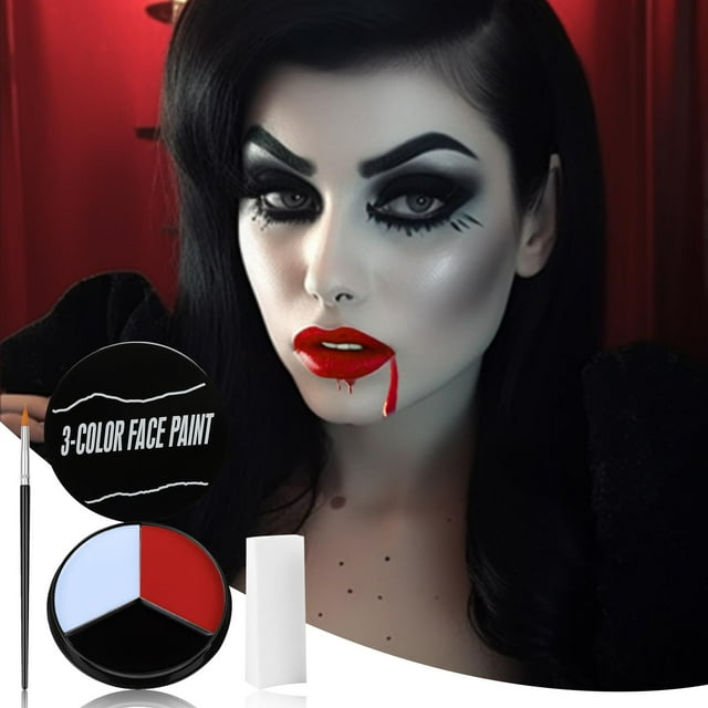 YAOMOBB Non-drying Face Paint Baseball Softball Sport Games Colored Eye Face Painting Kit for Theme Parties Sweatproof