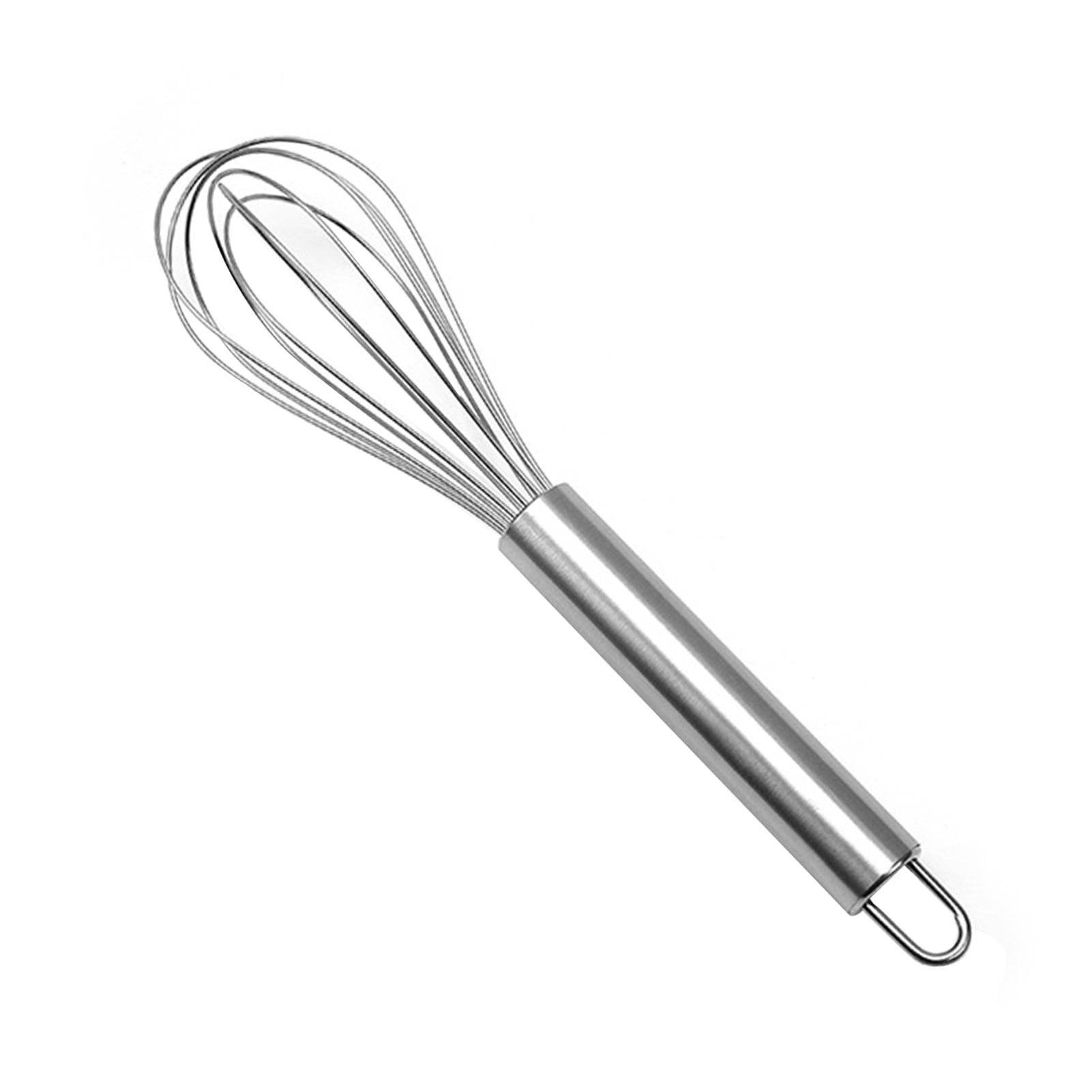 STAINLESS STEEL SAUCE WHISK WITH HOOK - PURCHASE OF KITCHEN UTENSILS Choix  longueur (cm) 25