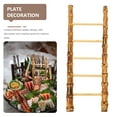thumbnail image 3 of Bamboo Ladder Sushi Plate Decor Simulation Bamboo Ladder for Sashimi Cold Dish Decor 1 Set, 3 of 6
