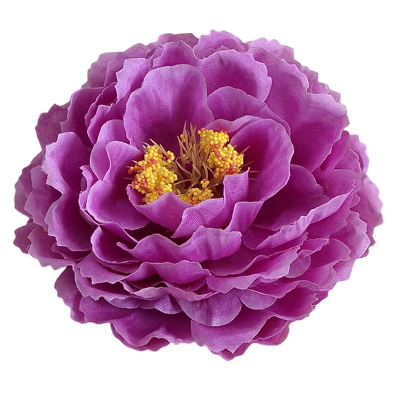 1 Pcs Fake Flower Heads For Craft,Artificial Peony Flower Head,5.12 Inch Silk Peony Heads,Fake Peony Heads No Stems For Diy Flower Well,Crafts Bouquest,Bride'S Bouquet,Table Center Decoration,C