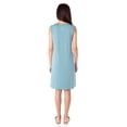 thumbnail image 2 of Sleeveless U  Neck Wide Strap Knee Length Dress, 2 of 3