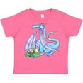 thumbnail image 3 of Inktastic Blue Easter Dragon with Painted Eggs Boys or Girls Toddler T-Shirt, 3 of 5