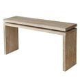 thumbnail image 4 of 60 Inch Farmhouse Console Table with Double Board Suspension,  Accent Table, Wooden Entryway Table, 120 LBS Weight Capacity, for Hallway, Living Room, Antique Nature, 4 of 6