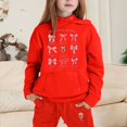 thumbnail image 2 of Jamsmile Toddler Girls Outfits Sets Hoodies Tops + Pants Kids Outfits Sweat Suit Little Girl Clothing, 2 of 4