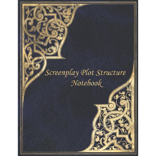 Screenplay Plot Structure Notebook Blank screenwriting journal with