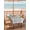 Ivory, variant on Easter Outdoor Tablecloth - 52x70 Inch Rectangle Dining Table Cover, Spring Watercolor Bunny Flower Leaf Grey Wood Grain Waterproof Outdoor Table Cloth with Umbrella Hole & Zipper for Picnic/Patio