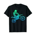 thumbnail image 1 of Dirt Bike Rider Motocross Enduro Dirt Biking Gift T-Shirt - White - XL, 1 of 2