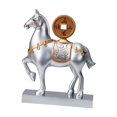 thumbnail image 1 of Estatuilla creativa de estatua de caballo, adorno de caballo de resina, escultura de Animal, arte decorativo, artesanía para sala de estar, decoración Estilo Argenta B Macarena estatuilla de caballo, 1 of 8