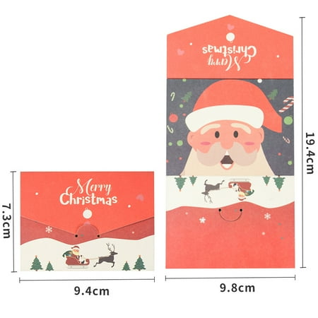 Lot De Cartes De Noël – 24 Cartes De Vacances En Feuille D'or Avec