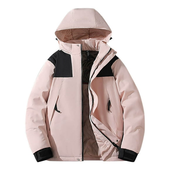 zfhfof Manteau Coquille Souple pour Homme avec Capuche Amovible Imperméable Coupe-Vent Manteau d'Hiver Imperméable pour Plein Air Randonnée Voyage