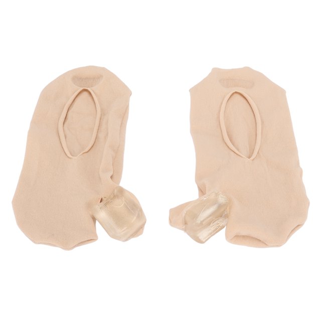 Portable Toe Separator Socks,Bunion Relief Socks Women Soft Elastic Breathable Valgus Corrector Toe Separator Socks for Work