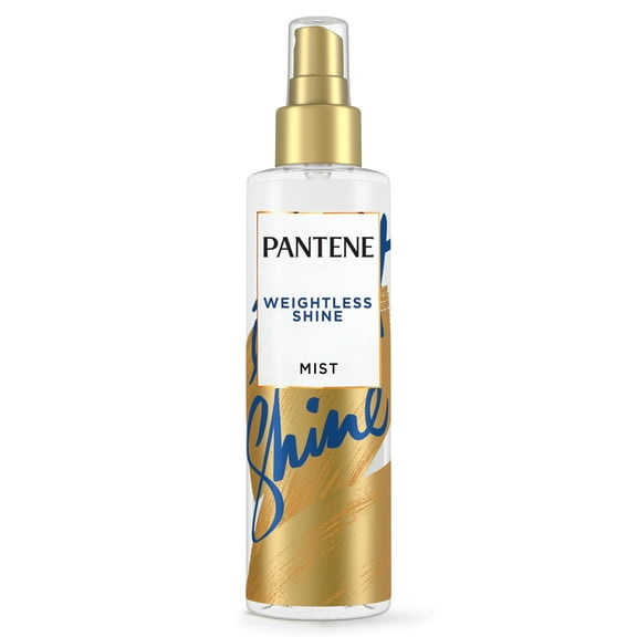 Pantene Hair Shine Spray, Weightless, Safe for Color Treated Hair, Pro-V, 5.8 oz