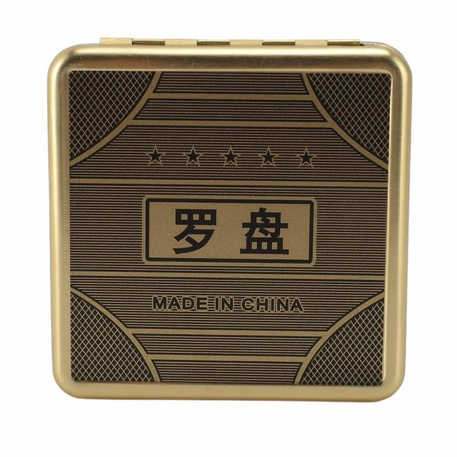 Ancient Technology Iron Precise Flip Top, Feng Shui Luo Pan , Multifunctional Tool For Learning Residential Feng Shui, Gifts