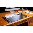 thumbnail image 2 of Dacasso Coussin de Bureau en Noyer et Cuir avec Rails Latéraux, 25,5 par 17,25 Pouces, 2 of 2