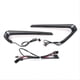 thumbnail image 2 of Motorcycle Rear Saddlebags Tracer LED Lights FOR Harley Black, 2 of 5