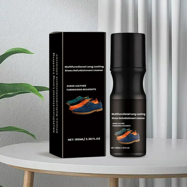 pstuiky Limpiador multiusos para calzado. Limpia y desinfecta zapatillas deportivas. Portátil. 100 ml.