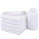 thumbnail image 5 of Paño facial de microfibra compatible con baño reutilizable removedor de maquillaje paño ultra suave y absorbente blanco 6 pack Afortunado Sencillez, 5 of 5