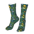 thumbnail image 6 of Uemuo Forest Flora And Fauna for 16in Socks, Cotton Socks Sports Socks Knee High Socks Comfortable Socks For Men, Women, 6 of 7