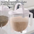 Agiufgs Rice Washing Strainer Basket, Fine Drainage Holes for Efficient ...