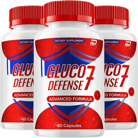 Gluco Defense 7 Capsules – GlucoDefense 7 Natural Blend Glycogen Support, 3 Pack, 180 Capsules