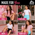 thumbnail image 3 of RBX Girls Dolphin Athletic Shorts Breathable Mesh Gym Girls Activewear for Kids 2 Pack, 3 of 7