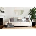 thumbnail image 5 of Parkland Collection Mudra Grey Throw Pillow Cover, 5 of 10