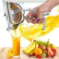 thumbnail image 1 of Manual Juicer Portable Press Efficient Juice Extraction for Kitchen Dining, Multicolor, 1 of 5