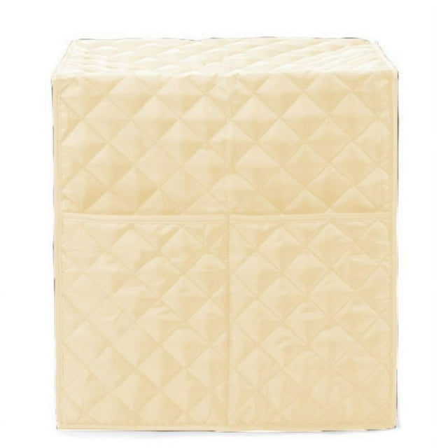 Couvercle d'Appareil pour Cafetière, Antipoussière, Réutilisable, Accessoires pour Mélangeur, Machine à Café, beige