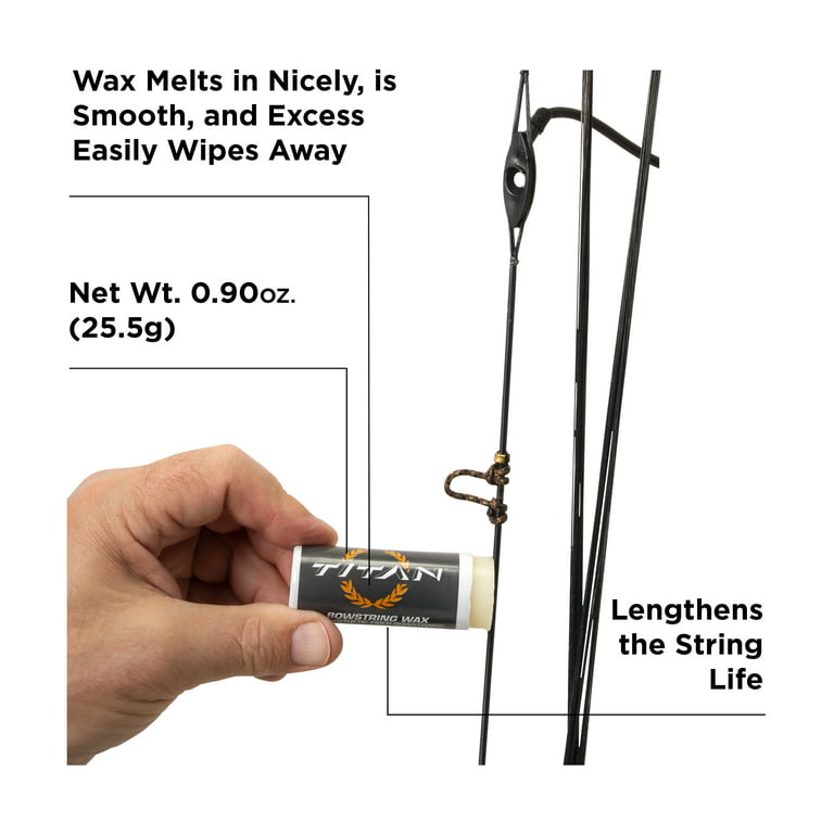 Titan Compound & Recurve Bowstring Wax, 0.90 oz