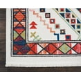 thumbnail image 5 of Nourison Tribal Decor Tribal White 9'3" x 13' Area Rug, (9x13), 5 of 6