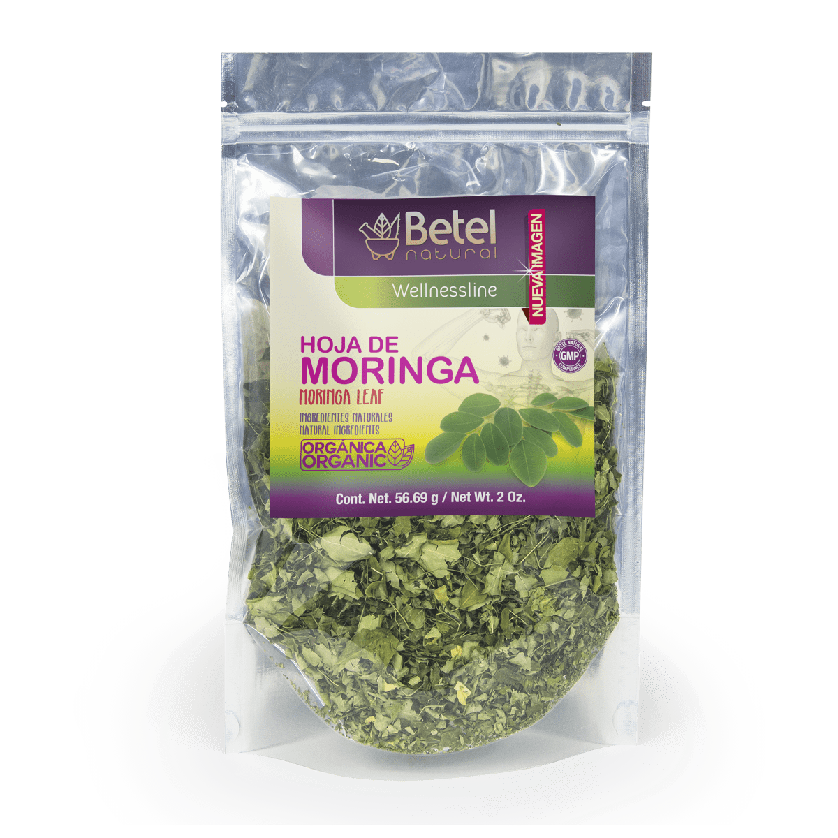 Premium Whole Moringa Leaves by Betel Natural Powerful Antioxidant