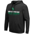 thumbnail image 2 of Men's Colosseum Black North Texas Mean Green Lantern Pullover Hoodie, 2 of 3