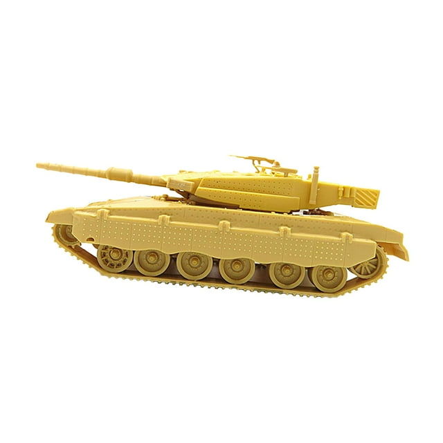 QualitChoice 1:72 Scale Tank Model Kits DIY Kits Assemble Tank Building Miniature for Boy Merkava