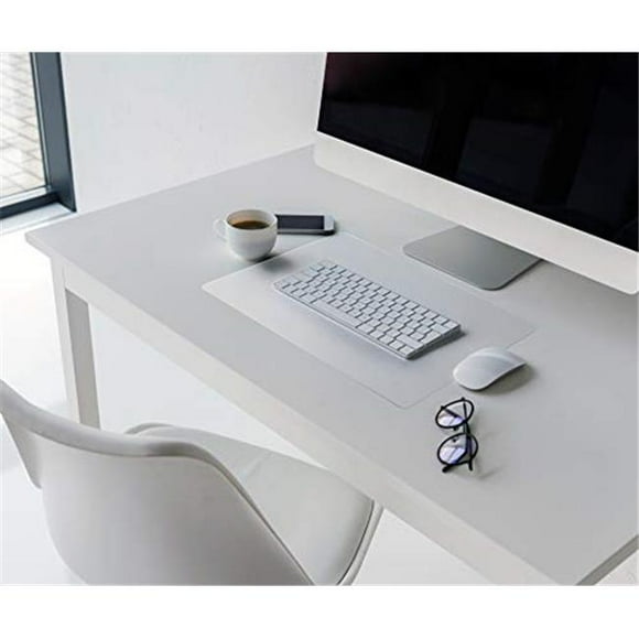 Floortex FPDE31924V5 19 x 24 in. Vinyl Rectangular Desk Pads, Anti-Static - Pack of 4