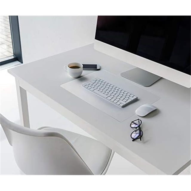Floortex FPDE31924V5 19 x 24 in. Vinyl Rectangular Desk Pads, Anti-Static - Pack of 4