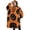 Classic Halloween Pumpkin, variant on Oversized Wearable Blanket Hoodie,Classic Halloween Pattern Sherpa Blanket Hoodie with Super Pockets,Super Warm Fuzzy Pullover for Women & Men