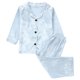 thumbnail image 1 of Odeerbi 1-8 Años Niños Niñas Pijama de Satén Con Solapa Entallada Camisa de Manga Larga Conjunto de Pantalones Suave Ropa de Dormir de Dos Piezas Pijama de Dos Piezas, 1 of 9