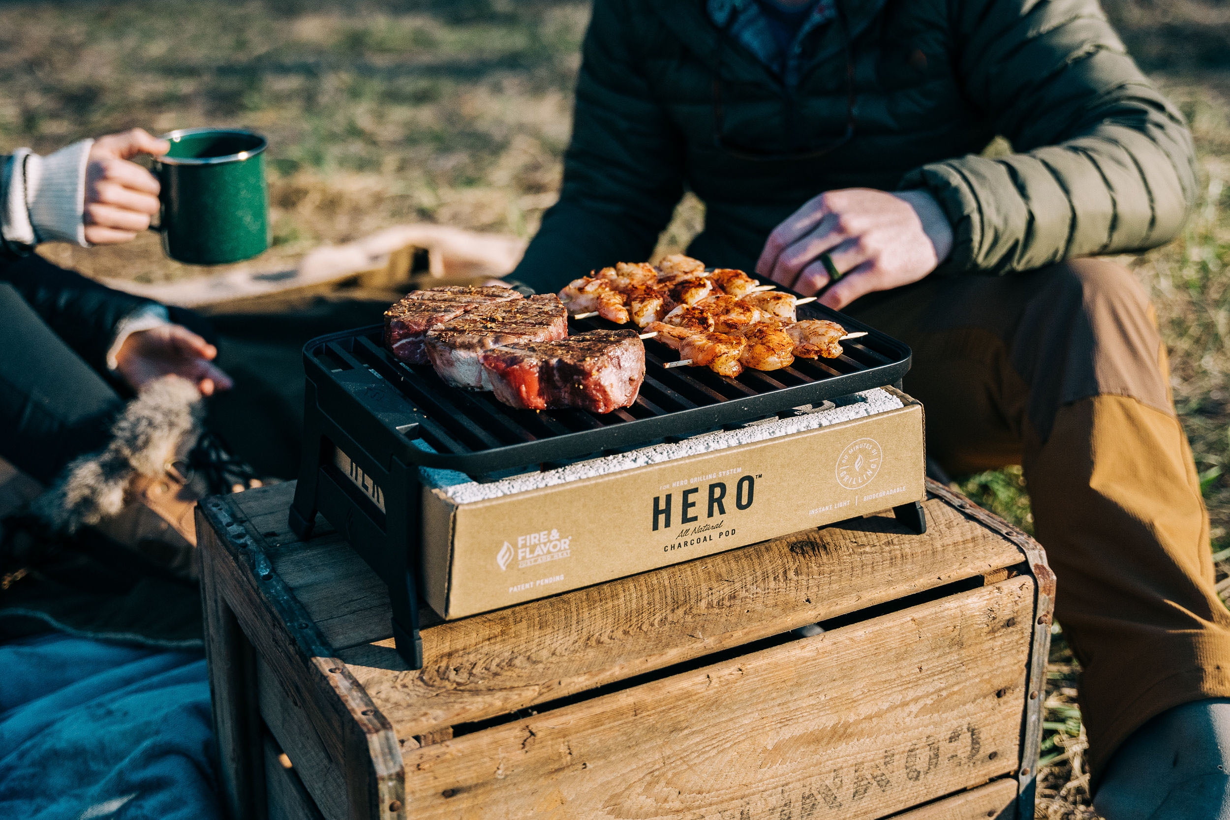 HERO Grill Portable Charcoal Grill