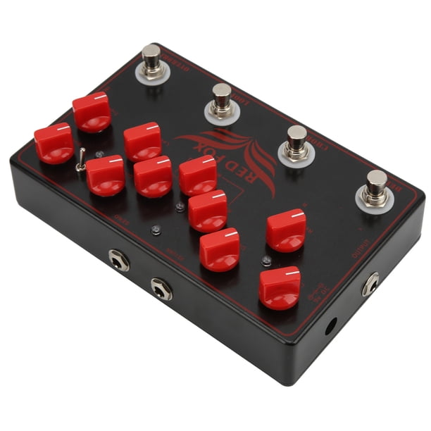 Sintetizador Pedal de efectos de guitarra, sintetizador Pedal de guitarra Multiefectos Delay Chorus Loop Overdrive Efectos Sintetizador Pedal de guitarra Diseñado con precisión