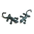 thumbnail image 4 of Perchero de hierro con forma de lagarto, gancho para toallas, perchero, gancho para sombreros, decoración del hogar, percha flexible, 4 of 9