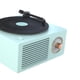 thumbnail image 5 of inalámbrico de vinilo retro multifuncional Mejor diseño de rotación de efectos de graves Verde Sunnimix Audio de vinilo retro Bluetooth, 5 of 7