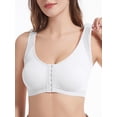thumbnail image 3 of Xuanfei Women Front Hook Closure Posture Wireless Back Support Full Coverage Bra, 3 of 8