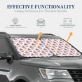 thumbnail image 4 of Balery 2 Piece Cute Cupcake Car Windshield Sun Shade|Foldable Front Windshield Shade for Car Front Window for Most Sedans SUV Truck-, 4 of 7