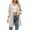 Beige, variant on Cardigan Sweaters for Women 3/4 Sleeve Open Front Lightweight Tunic Cardigan Casual Loose Fall Tops