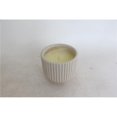 thumbnail image 1 of Sagebrook Home 80064-02 5 in. Ridged Scented Candle, Beige - 12 oz, 1 of 1