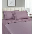 thumbnail image 1 of Spring Home 1200 Thread Count 100% Egyptian Cotton Deep Pocket Dobby Striped Sheet Set, 1 of 1