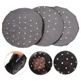 thumbnail image 2 of Zoyueyie 6Pcs Women Hair Bun Cover Rhinestones Hairnet Hair Nets Hair Wraps Hair Styling Tools, 2 of 10