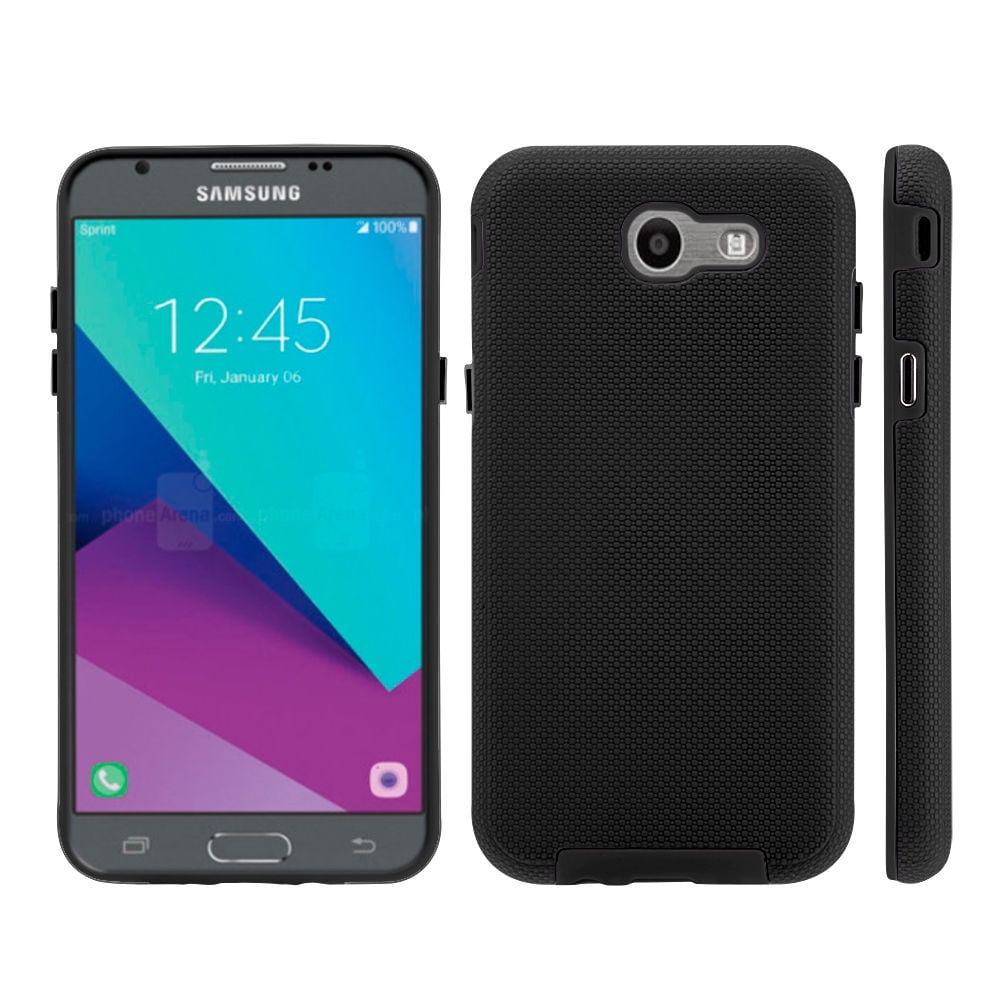 Samsung Galaxy J3 Luna Pro Rubberized AntiSlip Hybrid Rubber Case
