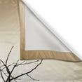 thumbnail image 3 of Ambesonne Lonely Tree Kitchen Curtains, Barren Tree on Ombre, 55"x39", Beige and Black, 3 of 3